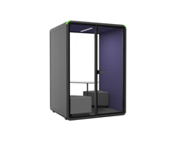 Cabine insonorisée, bureau modulaire, cabine acoustique silencieuse pour le travail en intérieur, salle d'interview