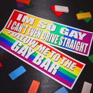 <span class=keywords><strong>Grandi</strong></span> Magneti Impermeabili LGBTQ, <span class=keywords><strong>Adesivi</strong></span> Divertenti <span class=keywords><strong>per</strong></span> <span class=keywords><strong>Auto</strong></span> con Testo Arcobaleno, Decorazione <span class=keywords><strong>per</strong></span> Veicoli e Laptop - 10x3 Pollici - Product Image 5