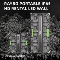 Écran LED extérieur IP65 P3.91 couleur pleine, panneau en aluminium moulé sous pression 500 x 500 mm, 4000 à 4500 nits, écran publicitaire 500 x 1000 mm