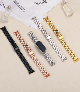 <span class=keywords><strong>Correa</strong></span> Metálica para Xiaomi <span class=keywords><strong>Mi</strong></span> <span class=keywords><strong>Band</strong></span> 10 9 8, <span class=keywords><strong>Correa</strong></span> de Acero Inoxidable Cómoda para Miband 10 9 8, Brazalete de Repuesto - Product Image 2