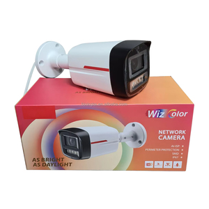 内蔵MIC <span class=keywords><strong>Dahua</strong></span> Wizcolor弾丸カメラIPC-HFW2449TL-S-PRO 24/7ナイトビジョンフルカラー4MP <span class=keywords><strong>IP</strong></span>カメラ - Product Image 1