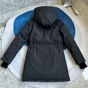 Veste d'hiver <span class=keywords><strong>longue</strong></span> en duvet de canard pour <span class=keywords><strong>femme</strong></span>, en gros, pour l'extérieur, épaisse, rembourrée, imperméable, style parka - Product Image 3