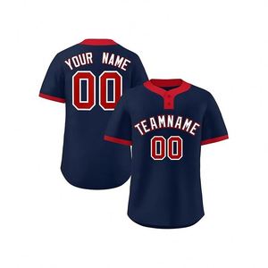 Wholesale Men's Blank Custom Logo Sportswear Sublimation Print <b>Baseball</b> Jersey - Product Image 5
