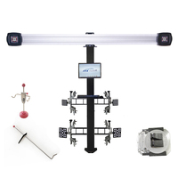 Sinomake SRD808 – Ensemble complet de machine d'alignement 3D haute qualité, élévateur 4 poteaux, démonte-pneus et équilibrage de roues, certifié CE
