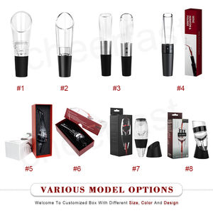 Aireador de aire para botellas de vino tinto, decantador portátil, decantador rápido, boquilla, aireador de vino - Product Image 2