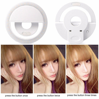 10w Led Selfie Ring Light Idéal Rechargeable le Moins Cher pour la Photographie Mobile