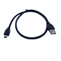 Cable de Datos USB a Mini5P con Conector Trapezoidal, Cable USB2.0 a Puerto T V3 para Disco Duro Mini