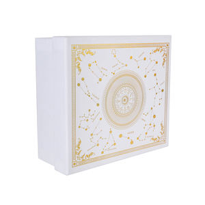 Caja de regalo Hijab de mariposa con flor de rosas preservadas de doble capa para invitados de boda - Product Image 3