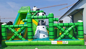 Castillo <span class=keywords><strong>de</strong></span> salto inflable Panda <span class=keywords><strong>de</strong></span> 13 pies <span class=keywords><strong>para</strong></span> niños trampolín <span class=keywords><strong>de</strong></span> dibujos animados con dibujos animados <span class=keywords><strong>de</strong></span> Panda - Product Image 3