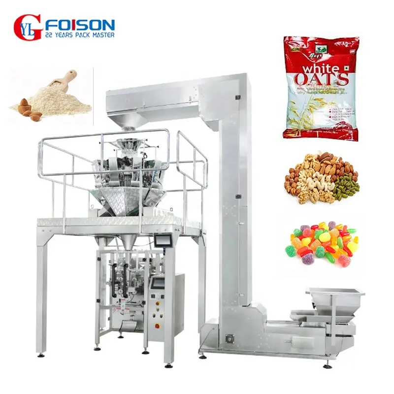 Prezzo di fabbrica multi funzionale patatine fritte arachidi riso cereali snack confezionatrice/confezionatrice automatica per alimenti