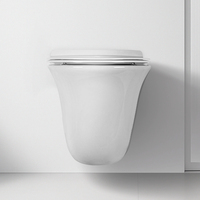WC mural de luxe pour projets hôteliers et villas haut de gamme – Fournisseur de sanitaires recommandé par les architectes