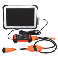 Kit de Diagnóstico para Excavadora XTRUCK Y009 HDD, Paquete Completo con Tableta Panasonic FZ G1, Escáner de Reparación de Maquinaria de Construcción