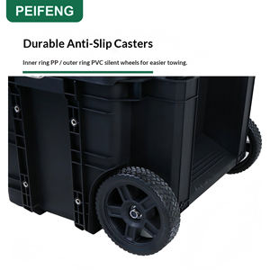 <span class=keywords><strong>Caja</strong></span> <span class=keywords><strong>de</strong></span> <span class=keywords><strong>Herramientas</strong></span> Modular Apilable 3 en 1 PEIFENg, Impermeable, para Exteriores, <span class=keywords><strong>con</strong></span> Ruedas, Carrito <span class=keywords><strong>de</strong></span> Plástico Portátil <span class=keywords><strong>con</strong></span> Cajón y Diseño <span class=keywords><strong>con</strong></span> Cierre - Product Image 4