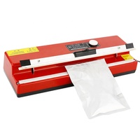 Mini thermoscelleuse manuelle sous vide pour le stockage des aliments, snacks et sacs frais Machine à sceller à main pour sacs en PVC PP PE