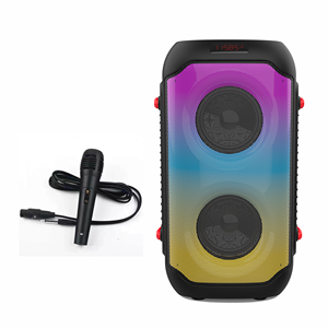 Minialtavoz portátil, <span class=keywords><strong>altavoz</strong></span> <span class=keywords><strong>amplificado</strong></span> con Usb y luz de Color, venta al por mayor - Product Image 2