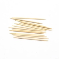 Fabricant de cure-dents en bambou brochettes pour olive barbecue cure-dents en bois à double pointe