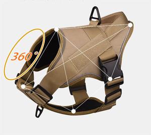 Harnais pour chien anti-traction <span class=keywords><strong>gilet</strong></span> de formation harnais pour chien de concepteur réglable réversible <span class=keywords><strong>K9</strong></span> harnais pour chien tactique - Product Image 1