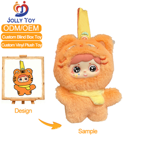Porte-clés en peluche personnalisé, figurine en vinyle mignonne, pendentif animal en peluche, figurine de <span class=keywords><strong>collection</strong></span> en vinyle - Product Image 2