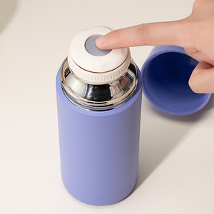 Thermos personnalisé <span class=keywords><strong>à</strong></span> <span class=keywords><strong>double</strong></span> <span class=keywords><strong>paroi</strong></span> en acier inoxydable pour l'extérieur, bouteille d'eau isotherme anti-fuite pour étudiants, enfants, adultes, bureau, <span class=keywords><strong>maison</strong></span> - Product Image 2
