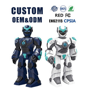 หุ่นยนต์ RC แบบตั้งโปรแกรมได้ของเล่นสำหรับเด็กสมาร์ทรีโมทคอนโทรลเพลงเต้นรำท่าทางควบคุมด้วยเสียงแบตเตอรี่ควบคุมของเล่นแบบโต้ตอบ - Product Image 5