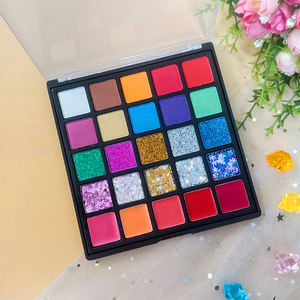 Palette de maquillage à paillettes pour les yeux, les lèvres et le contour, 25 couleurs, vente chaude - Product Image 5