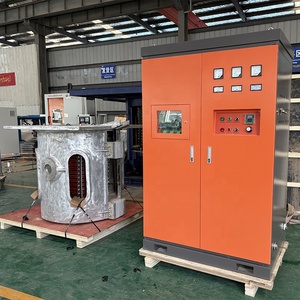 <span class=keywords><strong>Fourneau</strong></span> de fusion à induction inclinable pour métaux de rebut de 1000 kg (1 tonne) - Product Image 3