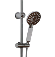 Ensemble de robinets de bain et de douche muraux réglables ronds IProSan