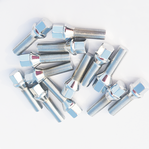 10 pièces noir/argent M14 X 1.25 14x1.5 boulons d'écrou <span class=keywords><strong>de</strong></span> <span class=keywords><strong>roue</strong></span> <span class=keywords><strong>conique</strong></span> en forme <span class=keywords><strong>de</strong></span> cône écrous <span class=keywords><strong>de</strong></span> <span class=keywords><strong>roue</strong></span> pour BMW pour VW Golf boulon <span class=keywords><strong>de</strong></span> <span class=keywords><strong>roue</strong></span> en acier - Product Image 2