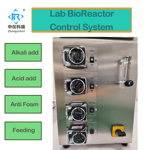 Laboratory Glass <strong>Bioreactor</strong> <strong>Fermenter</strong> Tank for Culture Grow - Product Image 3