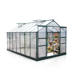 Invernadero de aluminio <span class=keywords><strong>para</strong></span> exteriores popular Invernadero de marco de aluminio <span class=keywords><strong>Invernaderos</strong></span> <span class=keywords><strong>pequeños</strong></span> <span class=keywords><strong>para</strong></span> uso doméstico - Product Image 1