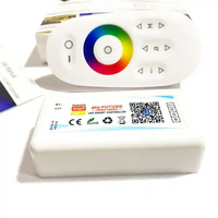 Contrôleur WiFi intelligent Tuya Alexa Google Home DC5-24V vocal gradateur de couleur unique CCT RGB RGBW RGB CCT 5 en 1 bande LED APP RF 2.4G