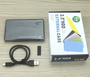 Fabrika fiyat <span class=keywords><strong>USB</strong></span> 2.0 3.0 taşınabilir sabit disk kutusu SATA arayüzü mekanik SSD evrensel 2.5 inç sabit disk kutusu - Product Image 4