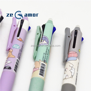 Zeamor Chất Lượng Cao Nhiều Màu <span class=keywords><strong>3</strong></span> Trong <span class=keywords><strong>1</strong></span> Có Thể xóa được Bút Nhiệt Nhạy Cảm Ma Sát Bút Với Phong Cách Tùy Chỉnh Thiết Kế - Product Image 4