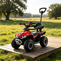HT M602-1 Nouvelle Moto Électrique Tout-Terrain Unisexe à Quatre Roues pour Enfants, Véhicule à Batterie, Quad en Plastique pour Enfants de 2 à 13 Ans
