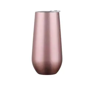 16oz 750ml <span class=keywords><strong>bottiglia</strong></span> a doppia parete infrangibile in acciaio senza stelo di lusso colorato rosa nero <span class=keywords><strong>e</strong></span> <span class=keywords><strong>bicchieri</strong></span> da vino <span class=keywords><strong>bicchieri</strong></span> da Champagne flute - Product Image 1