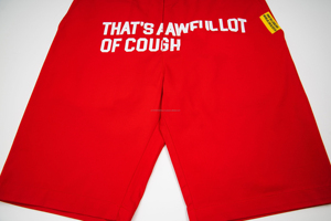 กางเกงขาสั้นลำลองพิมพ์ลายตัวอักษร "THAT'S A AWFUL LOT OF COUGH SYRUP" คุณภาพเยี่ยมรุ่นใหม่ล่าสุดสำหรับผู้ชาย - Product Image 6