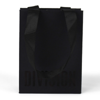 Custom Brand Logo Printed Shopping Paper Bag with Cotton Rope Handle Recyclable FSC Certified for Clothing Boutique