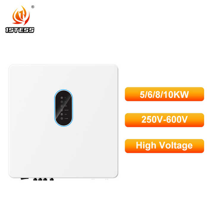 IP65 250V-600V 6kw Hybrid Solar Inverter Three Phase 5kw 8kw 10kw Pure ...