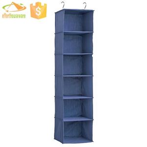 Organizador de Armario Colgante con Cajas de Almacenamiento Plegables para Organización de Armarios y Gestión de Ropa - Product Image 6