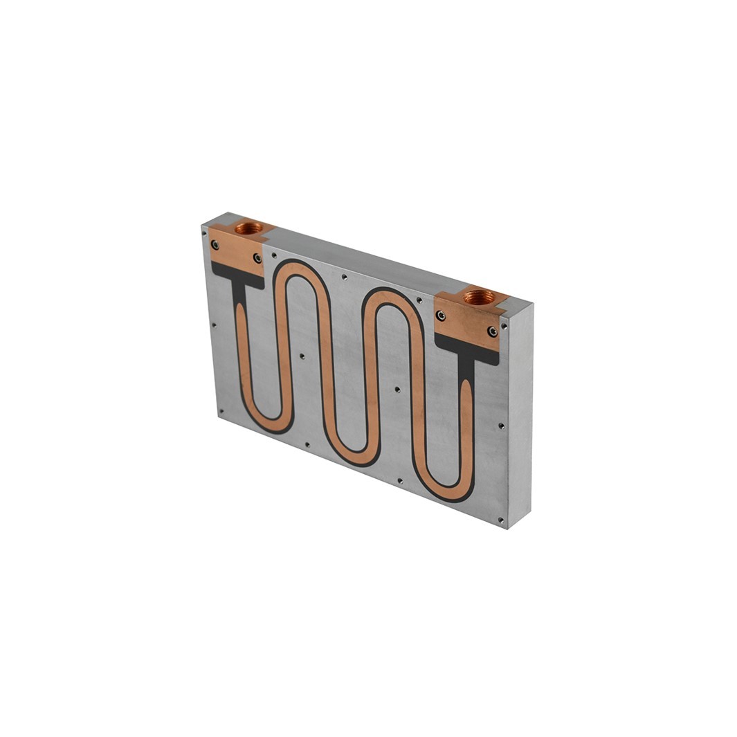 Placa de aluminio fría de enfriamiento líquido modificada para requisitos particulares superior de China para la CPU