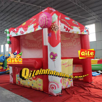 Kiosque-bar gonflable d'extérieur pour les fêtes d'été, équipement de jeux aquatiques pour piscine et plage