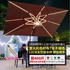 [Toldo de poliéster de 280 gramos] Jardín/Hotel/Cafetería/Paraguas Rustaurant Tamaño grande Servicio pesado Estándar superior Precio bajo de fábrica - Product Image 4