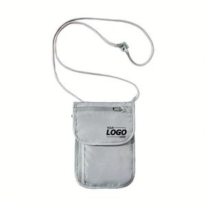RFID Blocking Travel <b>Wallet</b> - Secure <b>Passport</b> <b>Holder</b>, Phone & Card Organizer with Adjustable Strap - Anti-Theft Waist Pack - Product Image 1