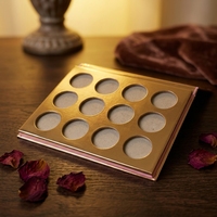 Palette à paupières magnétique vide personnalisable avec logo, emballage de maquillage DIY en gros