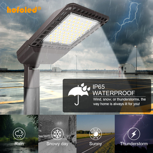 Hofoled 100W 150W 200W 240W 300Wヤード駐車場照明靴箱ランプIP65夕暮れから夜明けまでフォトセル屋外Led街路灯 - Product Image 2