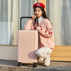 Valise de cabine 20 cm 24 cm, roues universelles durables, fermeture éclair, sac de voyage unisexe - Product Image 4