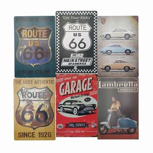 Plaque vintage en étain 30*40 CM, plaque décorative pour bar, pub, art, affiche, maison, voiture, scooter, <span class=keywords><strong>garage</strong></span>, roue 66, plaques rétro en métal, décoration murale - Product Image 1