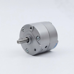 Actuador Rotatorio Angular de Doble Efecto Compacto y Ligero DRVS-8-90-P, Cilindro Neumático Oscilante con Rosca Interna - Product Image 1