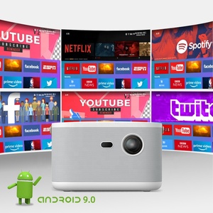 โปรเจ็คเตอร์ดิจิตอลสำหรับเล่นเกม850แอนดรอยด์9ระบบ4K 1080P 2 + 16G โฟกัสอัตโนมัติกลางแจ้งระบบแอนดรอยด์9 3D WiFi 6 memc - Product Image 3