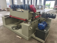 Mesin Pengupas Kulit Kayu Presisi Tinggi 44.5kW dengan Kontrol PLC untuk Produksi Kayu Lapis Tegangan 380V